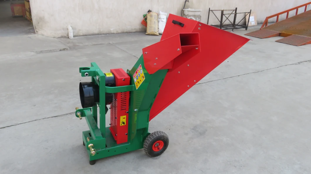 CE GS Aprroved 8inch Tractor Hydraulic Disc Type Wood Chipper