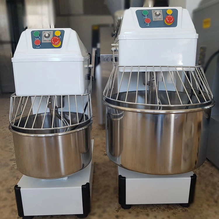 10L 260L Industrial Commercial Bakery Kitchen Equipment 20kg 50kg 100kg Stand Mixing Equipment Planetary Food Bread Mixers Spiral Bread Dough Mixer Machines