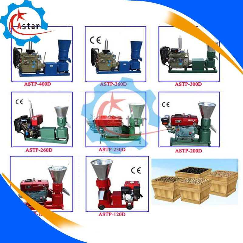 Home Use Small Flat Die Pellet Mill