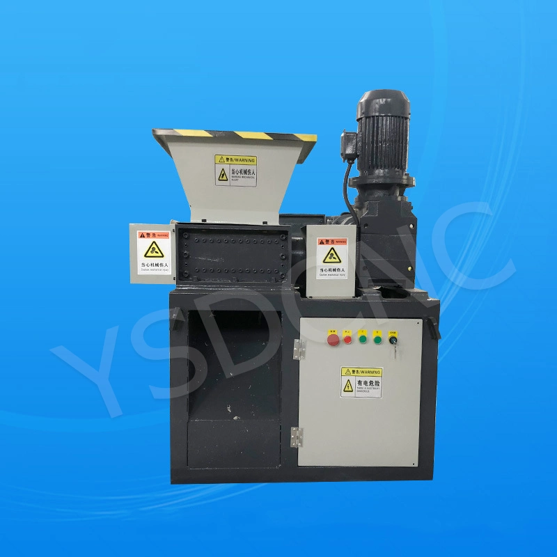 Low Price Dead Animal Small Two Single Shaft Wood Pallet Chipper Plastic Lump Shredder Machine for Organic Material