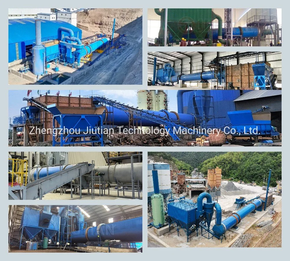 Biomass Fuel Rotary Drum Dryer for Crops Stalks, Paddy Straw, Bamboo Chips, Sawdust, Bagasse, Olive Pomace, Palm Shell Industrial Wood Chip Dryer