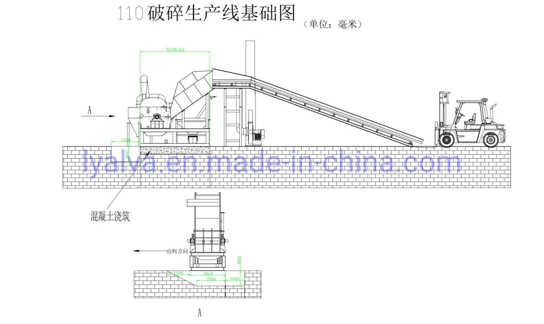 China Alva Machine 2023 New Type Hydraulic Motor Wasted AC Radiator Recycling Machine for Sale