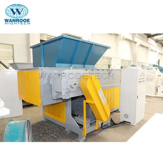 E-Waste Metal Drum IBC Container Plastic Pallets Drum Waste Tire Wood Chipper Computer Printer Laptop Waste Paper Carton Msw Shredder