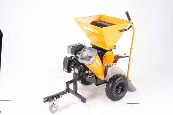 K-Maxpower CE Highly Efficient 7HP Petrol Recoil Start Mini Holzhacker-Schredder-Maschine China Wood Chipper Shredder Machine