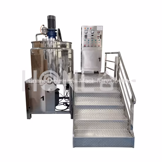 Honemix Cosmetic Daily Chemical Shampoo Liquid Soap Detergent Cleaner Homogenizer Mixer/ Mixing/ Making Tank Machine Manufacture
